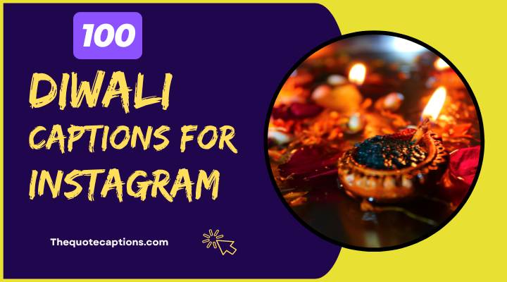 Diwali captions for Instagram